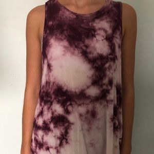 american eagle tie dye tank